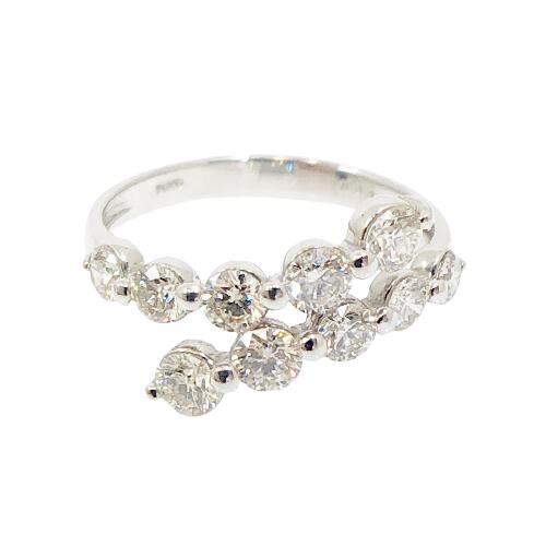 【ふるさと納税】＜ 甲府ジュエリー ＞ リング ダイヤモンド プラチナ 指輪 ジュエリー レディース アクセサリー 1.0カラット ハート&キューピッド 記念日 誕生日 ジュエリーケース付 鑑別書付 保証書付 k131-131 サムネイル2