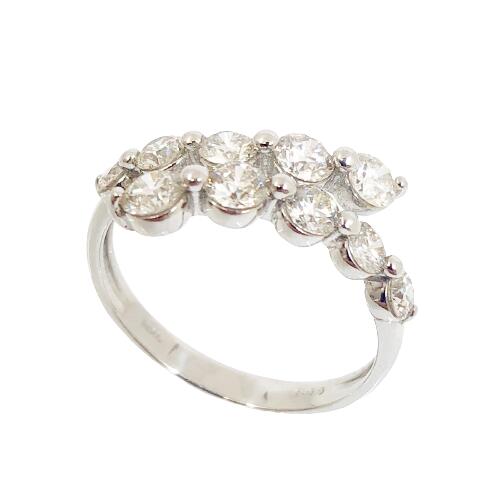 【ふるさと納税】＜ 甲府ジュエリー ＞ リング ダイヤモンド プラチナ 指輪 ジュエリー レディース アクセサリー 1.0カラット ハート&キューピッド 記念日 誕生日 ジュエリーケース付 鑑別書付 保証書付 k131-131 サムネイル3