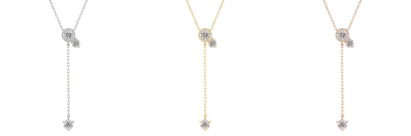 【ふるさと納税】 ペンダント ネックレス ジュエリー アクセサリー レディース ダイヤモンド 0.50ct 選べる地金 Pt950 プラチナ K18 イエローゴールド ピンクゴールド カジュアル 日常使い お出かけ 上品 ギフト プレゼント ジュエリーケース付 鑑別書付 保証書付 k129-034 サムネイル2