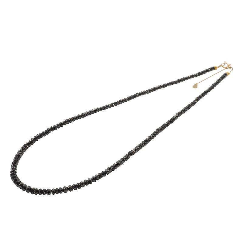 【ふるさと納税】＜ 甲府ジュエリー ＞ ネックレス ペンダント ダイヤモンド ジュエリー アクセサリー レディース メンズ ブラックダイヤ 30ct イエローゴールド K18 ギフト プレゼント 鑑別書付 k132-023 サムネイル2