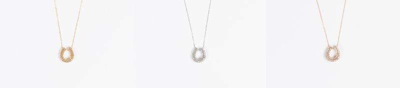 【ふるさと納税】 ネックレス ペンダント ジュエリー レディース アクセサリー ダイヤモンド 0.3ct 選べる地金 K18 PT900 イエローゴールド プラチナ ピンクゴールド 馬蹄 リバーシブル 幸運 ギフト プレゼント ジュエリーボックス 鑑別書付 保証書付 k160-030 サムネイル2