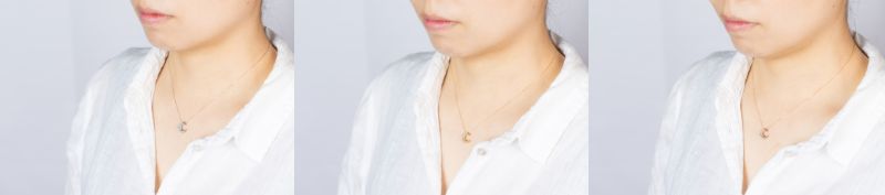 【ふるさと納税】 ネックレス ペンダント ジュエリー レディース アクセサリー ダイヤモンド 0.3ct 選べる地金 PT900 プラチナ K18 イエローゴールド ピンクゴールド ムーン 月 リバーシブル ギフト プレゼント ジュエリーボックス 鑑別書付 保証書付 k160-051 サムネイル3