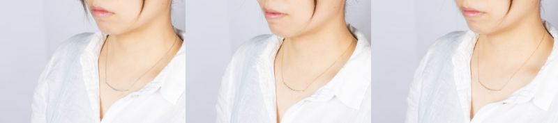 【ふるさと納税】＜ 甲府ジュエリー ＞ ネックレス ペンダント ジュエリー レディース アクセサリー ダイヤモンド 0.5ct 選べる地金 PT900 プラチナ K18 イエローゴールド ピンクゴールド ライン シンプル ギフト プレゼント ジュエリーボックス 鑑別書付 保証書付 k160-057 サムネイル3