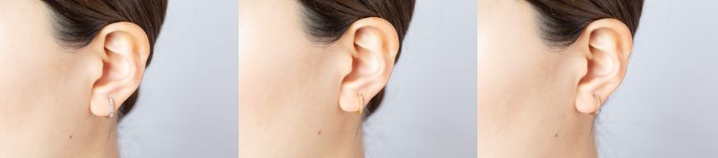 【ふるさと納税】＜ 甲府ジュエリー ＞ ピアス ジュエリー レディース アクセサリー ダイヤモンド 計0.2ct 選べる地金 K18 ホワイトゴールド イエローゴールド ピンクゴールド ループ シンプル 小ぶり ギフト プレゼント ジュエリーボックス 鑑別書付 保証書付 k160-063 サムネイル3