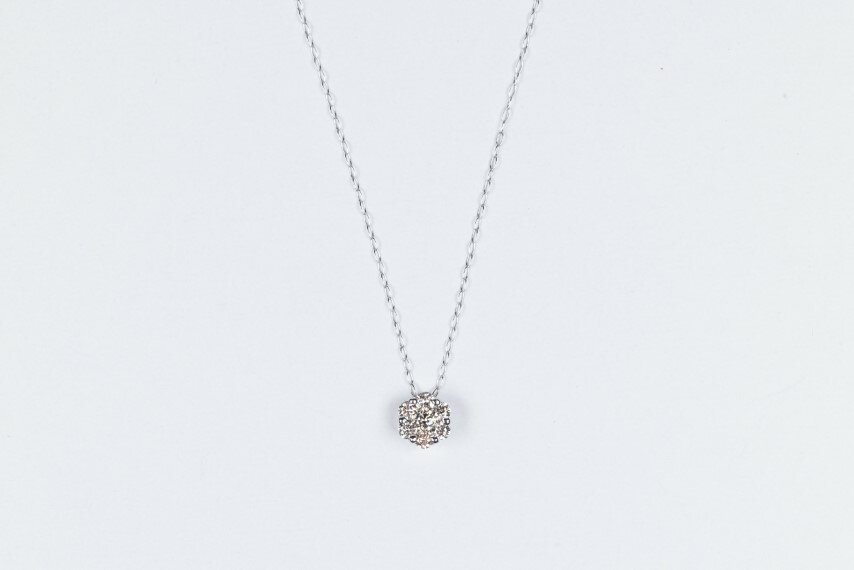 【ふるさと納税】＜ 甲府ジュエリー ＞ ネックレス ペンダント ジュエリー レディース アクセサリー ダイヤモンド 0.3ct K18 YG PG PT 選べる 3種 ギフト プレゼント ジュエリーボックス 鑑別書付 保証書付 k160-015 サムネイル2