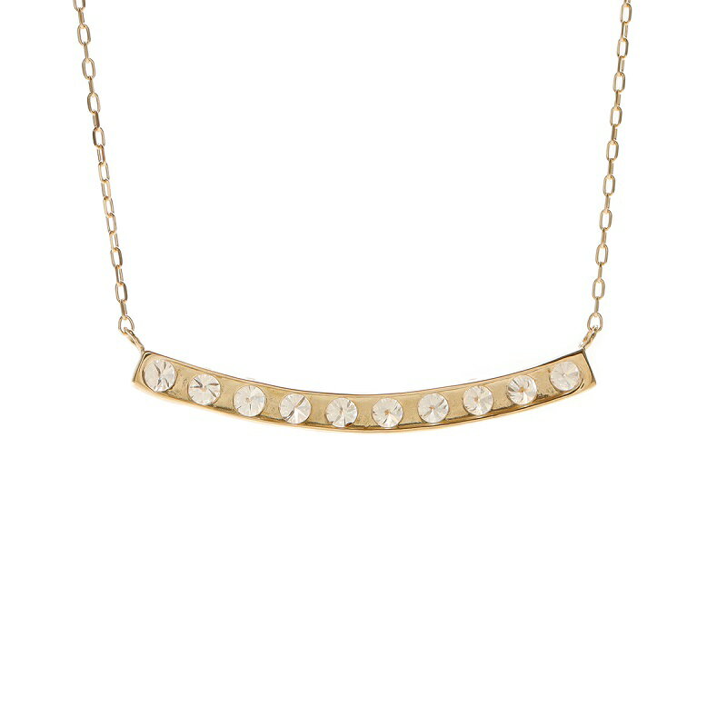 【ふるさと納税】＜ 甲府ジュエリー ＞ ネックレス ペンダント ジュエリー アクセサリー K18 イエローゴールド ダイヤモンド 誕生石 4月 おしゃれ レディース 保証書付 ジュエリーケース付き k164-011 サムネイル3