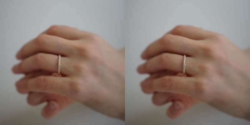 【ふるさと納税】＜ 甲府ジュエリー ＞ 【高評価★4.89】 リング 指輪 ジュエリー レディース アクセサリー ラボグロウン ダイヤモンド 人工ダイヤ 0.3ct 選べる地金 2種 プラチナ PT900 K18 イエローゴールド 6分 エタニティ ジュエリーケース付 鑑別書付 保証書付 k163-034 - 画像3