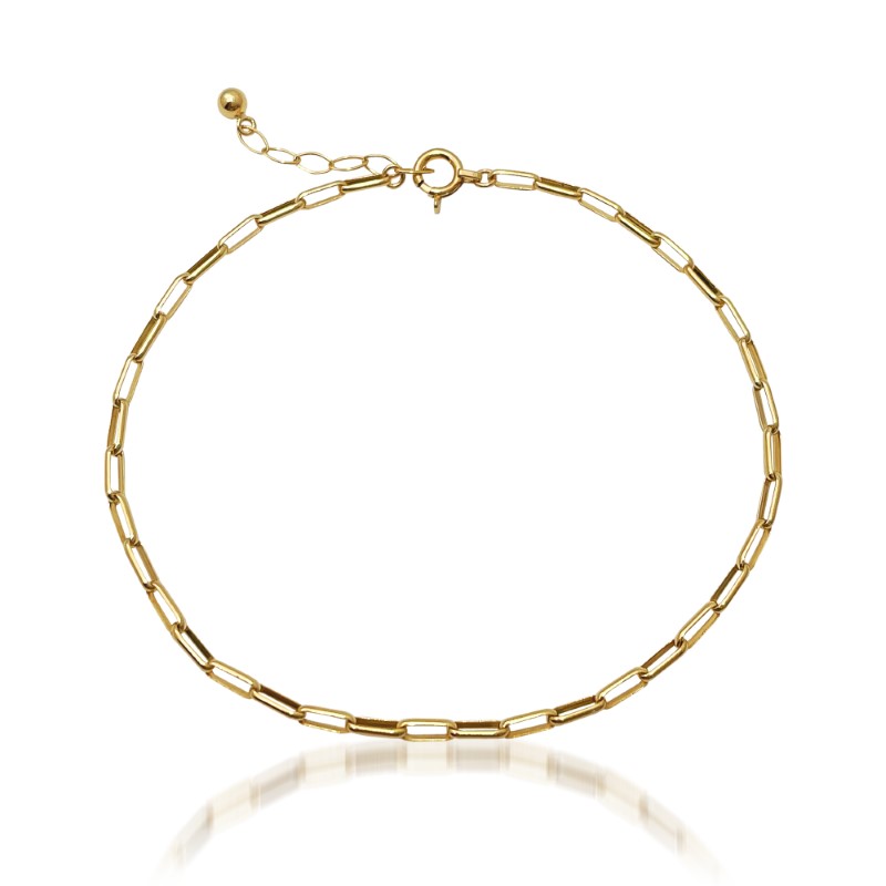 【ふるさと納税】＜ 甲府ジュエリー ＞ ブレスレット ジュエリー レディース アクセサリー K18 イエローゴールド チェーンブレスレット シンプル ギフト プレゼント 贈り物 ジュエリーケース付 専用紙袋付 保証書付 k216-136 サムネイル2