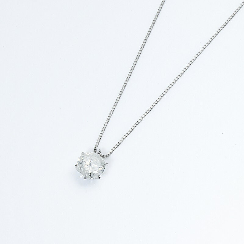 【ふるさと納税】＜ 甲府ジュエリー ＞ ネックレス ペンダント ジュエリー レディース アクセサリー ダイヤモンド 1ct 1粒 天然 6本爪 プラチナ PT900 PT850 Deliciae ギフト プレゼント ケース付 バッグ付 鑑別書付 保証書付 k137-069 サムネイル3