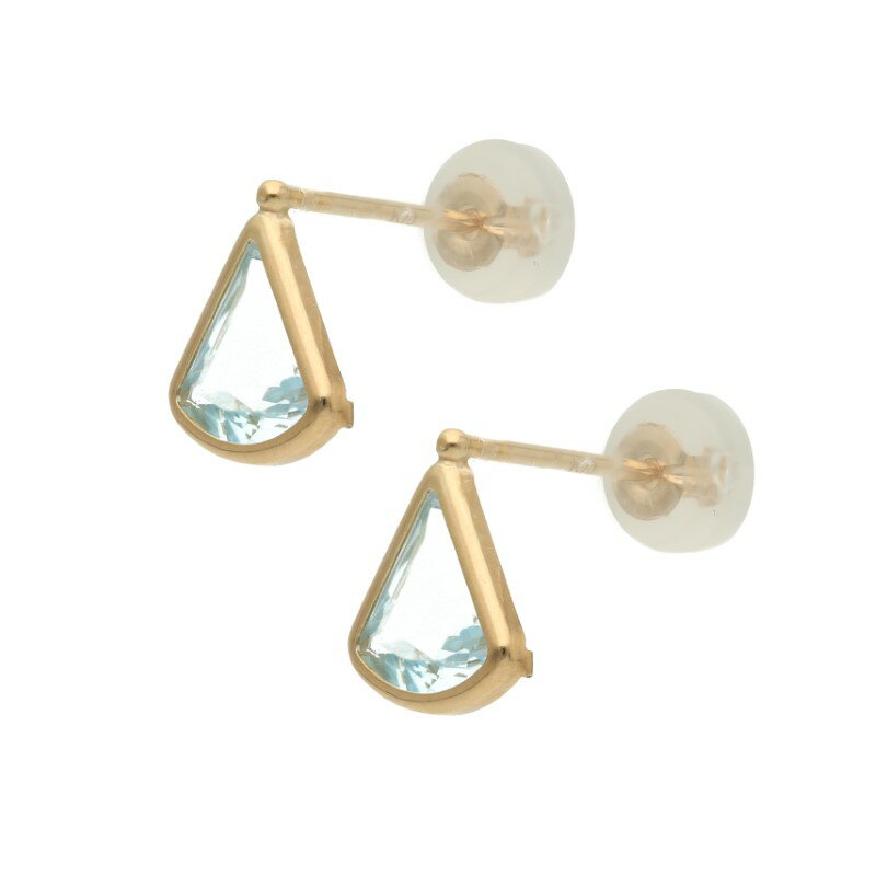 【ふるさと納税】即納 ピアス 青海波 ジュエリー レディース アクセサリー K10 イエローゴールド ブルートパーズ レモンクオーツ グリーンアメジスト ピンクアメジスト スモーキークオーツ ローズクオーツ ギフト プレゼント ジュエリーケース付 保証書付 k228-050 サムネイル3