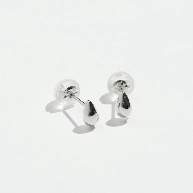 【ふるさと納税】＜ 甲府ジュエリー ＞ ピアス ジュエリー レディース メンズ アクセサリー Pt900 プラチナ ドロップ ユニセックス 立体感 上品 オフィスシーン カジュアル ジェンダーレス ギフト プレゼント ジュエリーケース付 保証書付 k228-123 サムネイル2