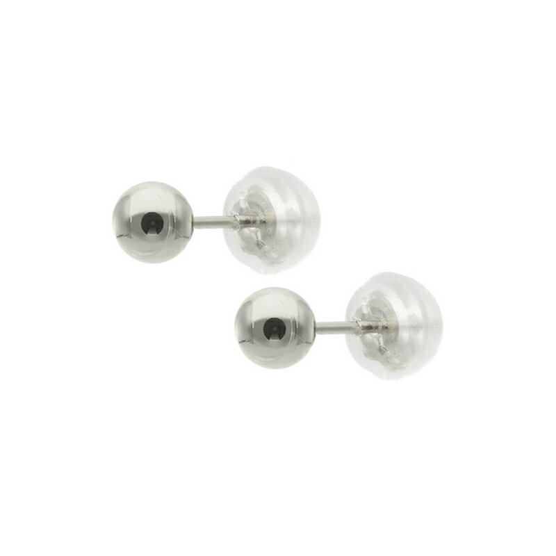 【ふるさと納税】＜ 甲府ジュエリー ＞ ピアス ジュエリー レディース メンズ アクセサリー Pt900 プラチナ ボールピアス ミニマル 上質 上品 軽い ユニセックス ギフト プレゼント ジュエリーケース付 保証書付 k228-124 サムネイル2