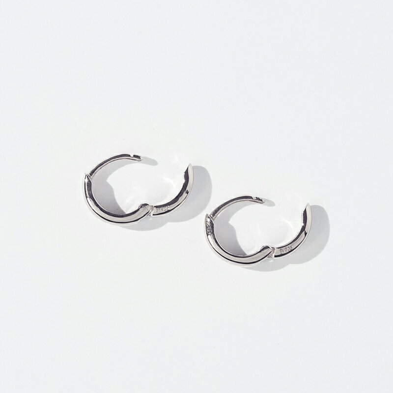 【ふるさと納税】 ピアス ジュエリー レディース メンズ アクセサリー SV925 シルバー ゴールド 選べるカラー コーティング フープピアス ユニセックス ジェンダーレス シンプル ベーシック フォーマル 定番 ギフト プレゼント ジュエリーケース付 保証書付 k228-125 サムネイル2