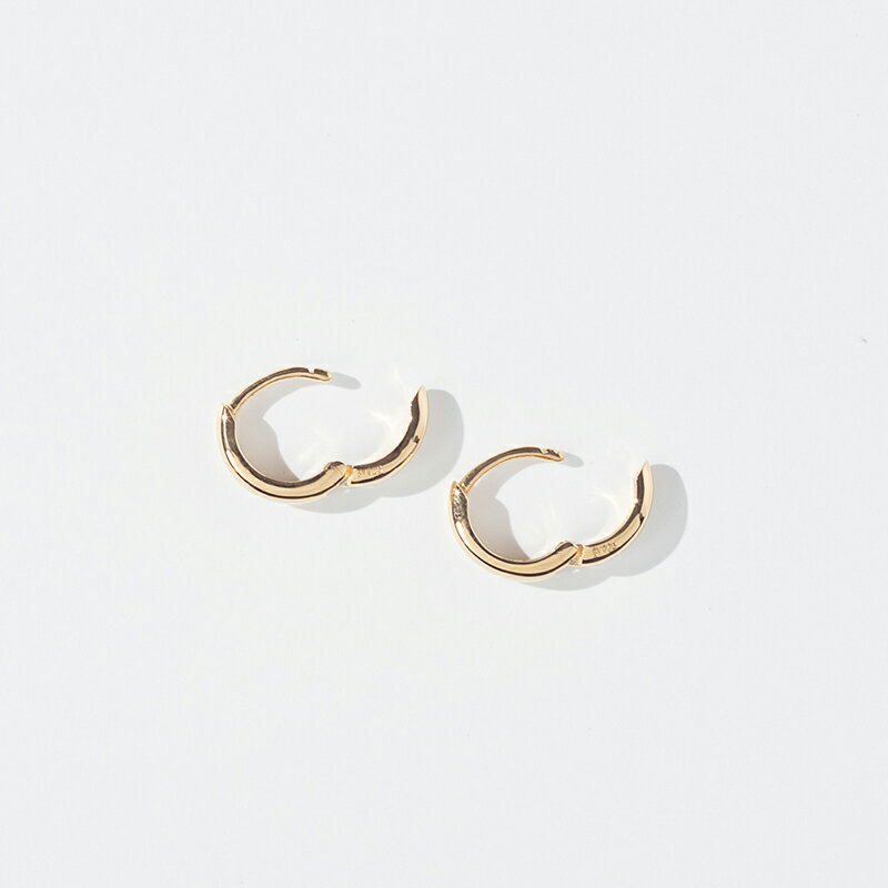 【ふるさと納税】 ピアス ジュエリー レディース メンズ アクセサリー SV925 シルバー ゴールド 選べるカラー コーティング フープピアス ユニセックス ジェンダーレス シンプル ベーシック フォーマル 定番 ギフト プレゼント ジュエリーケース付 保証書付 k228-125 サムネイル3