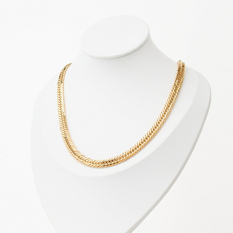 【ふるさと納税】＜ 甲府ジュエリー ＞ ネックレス レディース メンズ ジュエリー アクセサリー K18 イエローゴールド 喜平 12面トリプル 100g 60cm 造幣局検定刻印入 チェーン 中折れ金具 ギフト プレゼント 喜平ネックレス ジュエリーケース付 保証書付 k206-052 サムネイル2