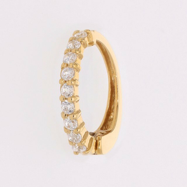 【ふるさと納税】＜ 甲府ジュエリー ＞ イヤリング ピアス ジュエリー レディース アクセサリー ダイヤモンド 0.20ct K18 イエローゴールド イヤーカフ ギフト プレゼント ジュエリーケース付 保証書付 k181-033 サムネイル3