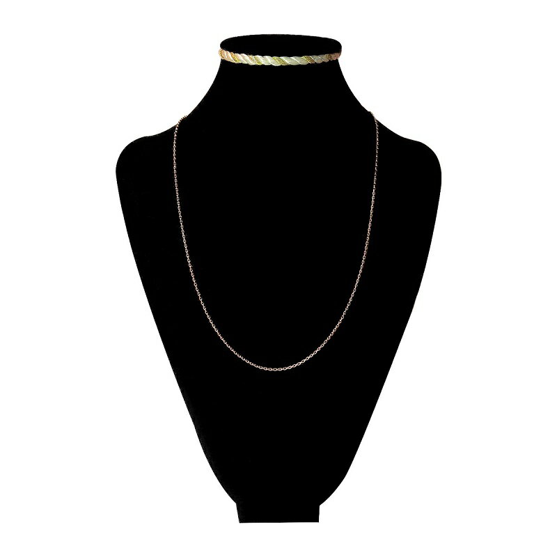 【ふるさと納税】＜ 甲府ジュエリー ＞ ネックレスチェーン ジュエリー レディース メンズ アクセサリー 18金 K18 ピンクーゴールド マーヴェラスカット 無段階長さ調整 ギフト プレゼント ジュエリーケース付 保証書付 k233-004 サムネイル2