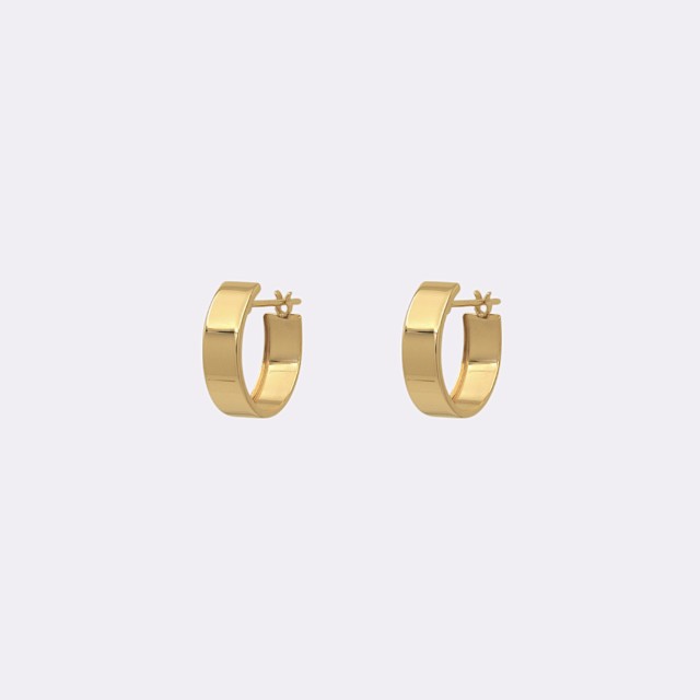 【ふるさと納税】＜ 甲府ジュエリー ＞ ピアス ジュエリー レディース アクセサリー クロッシングタイプ K18 イエローゴールド ギフト プレゼント ギフトボックス付 保証書付 k220-026 サムネイル2