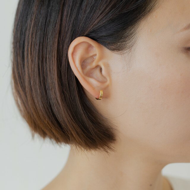 【ふるさと納税】＜ 甲府ジュエリー ＞ ピアス ジュエリー レディース アクセサリー クロッシングタイプ K18 イエローゴールド ギフト プレゼント ギフトボックス付 保証書付 k220-026 サムネイル3