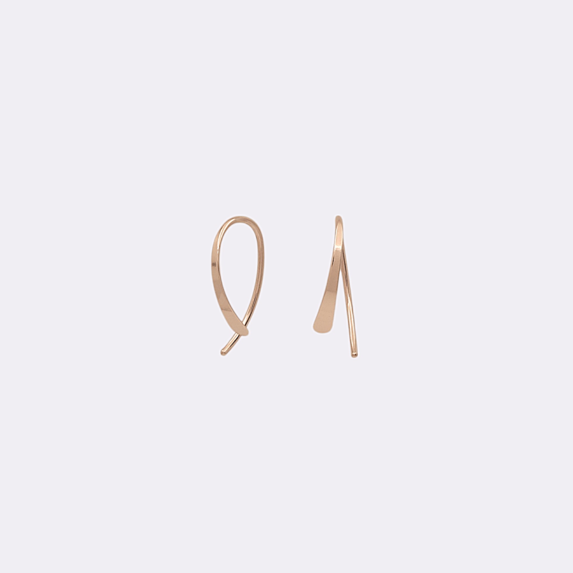 【ふるさと納税】＜ 甲府ジュエリー ＞ 即納 ピアス ジュエリー レディース アクセサリー K18 PG ピンクゴールド シンプル ギフト プレゼント ギフトボックス付 保証書付 k220-031 サムネイル3