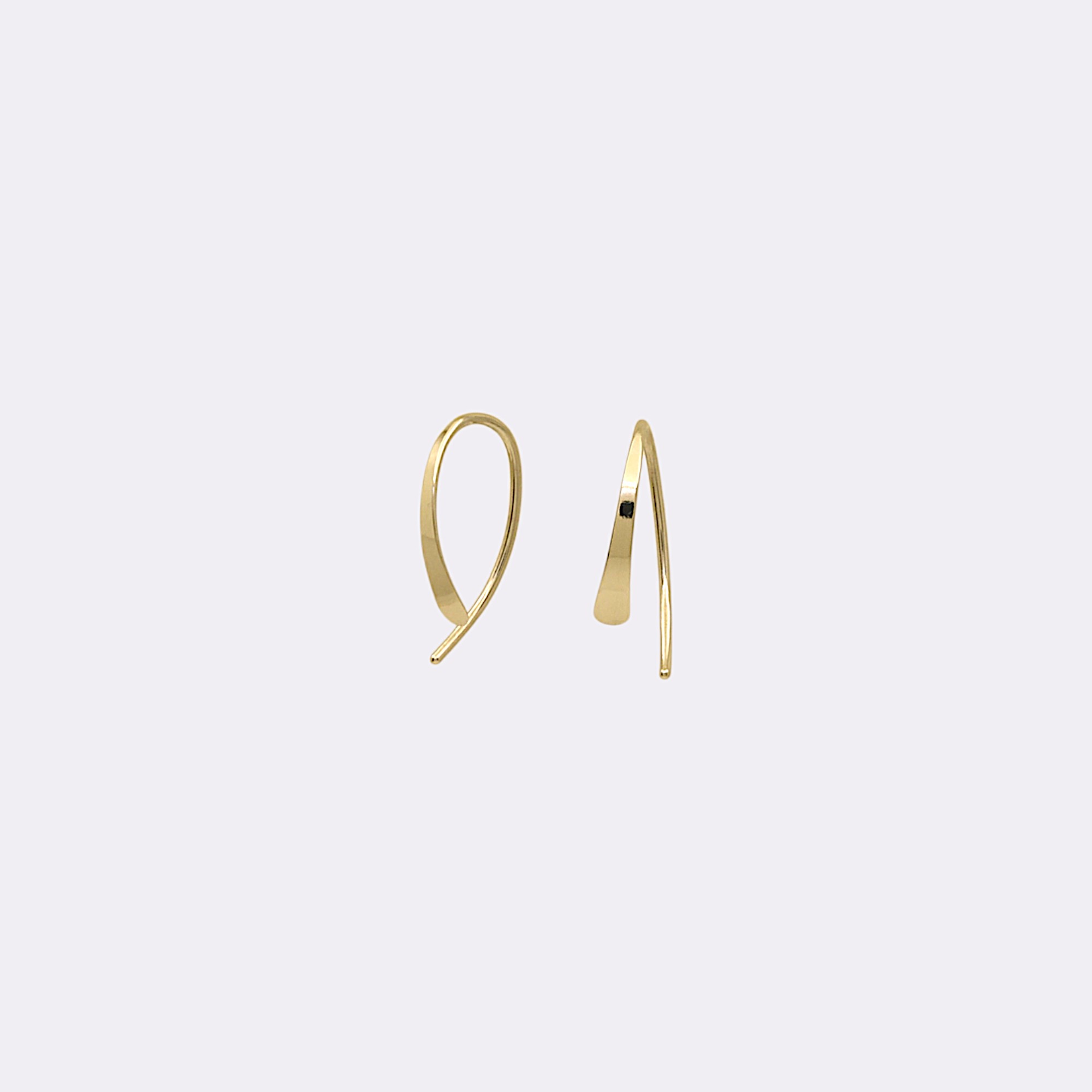 【ふるさと納税】＜ 甲府ジュエリー ＞ 即納 ピアス ジュエリー レディース アクセサリー K18 イエローゴールド シンプル ギフト プレゼント ギフトボックス付 保証書付 k220-032 サムネイル3