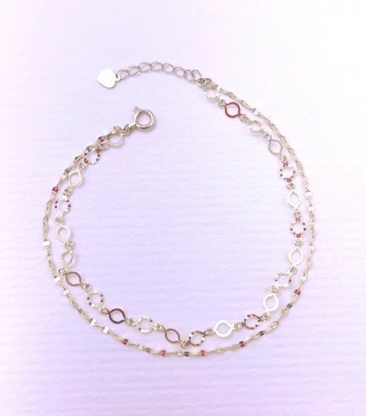 【ふるさと納税】＜ 甲府ジュエリー ＞ ブレスレット ジュエリー レディース アクセサリー K10 ゴールドチェーン シンプル ギフト プレゼント ジュエリーケース付 保証書付 k282-004 サムネイル2