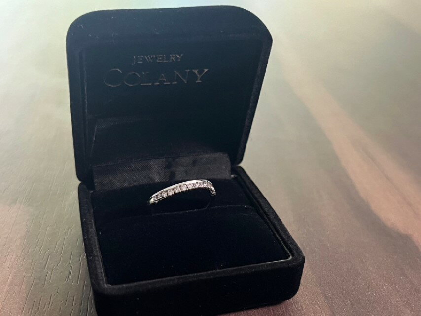 【ふるさと納税】＜ 甲府ジュエリー ＞ リング 指輪 ジュエリー アクセサリー レディース ダイヤモンド 天然 0.17ct プラチナ PT950 ウェーブライン 日常使い ギフト プレゼント ケース付 保証書付 k290-004 サムネイル3