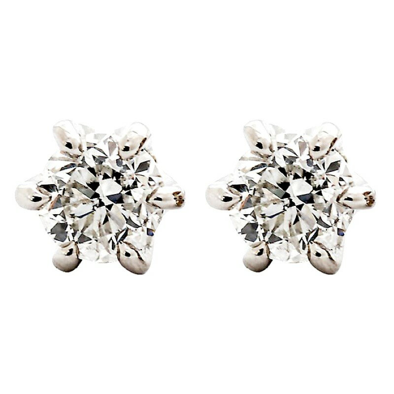 【ふるさと納税】＜ 甲府ジュエリー ＞ ピアス ジュエリー レディース アクセサリー 天然 ダイヤモンド 計0.4ct プラチナ PT900 スタッド 一粒 綺麗 大人 シンプル ダブルロックキャッチ ジュエリーケース付 ギフトバック付 保証書付 k295-021 サムネイル2
