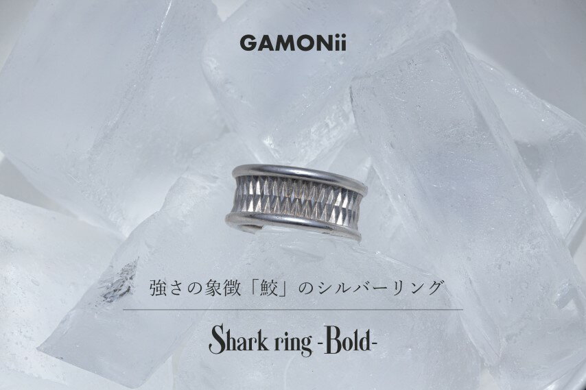 【ふるさと納税】＜ 甲府ジュエリー ＞ リング 指輪 アクセサリー ジュエリー レディース メンズ シルバー 925 ロジウムコーティング シャーク 鮫 ワイド ギフト プレゼント ジュエリーケース付 保証書付 k307-001 サムネイル2