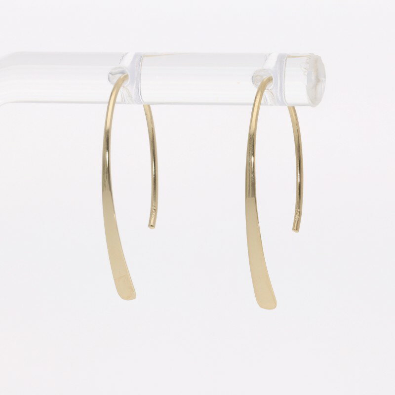 【ふるさと納税】＜ 甲府ジュエリー ＞ ピアス ジュエリー レディース アクセサリー 18金 イエローゴールド デイリー アメリカン シンプル ギフト プレゼント ジュエリーケース付 保証書付 k234-012 サムネイル2