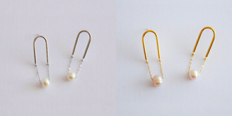 【ふるさと納税】＜ 甲府ジュエリー ＞ ピアス レディース ジュエリー アクセサリー 選べる カラー シルバー925 ロジウムメッキ ゴールドメッキ シルバー ゴールド 淡水パール ペアセット ギフト プレゼント 保証書付 k353-002 サムネイル3