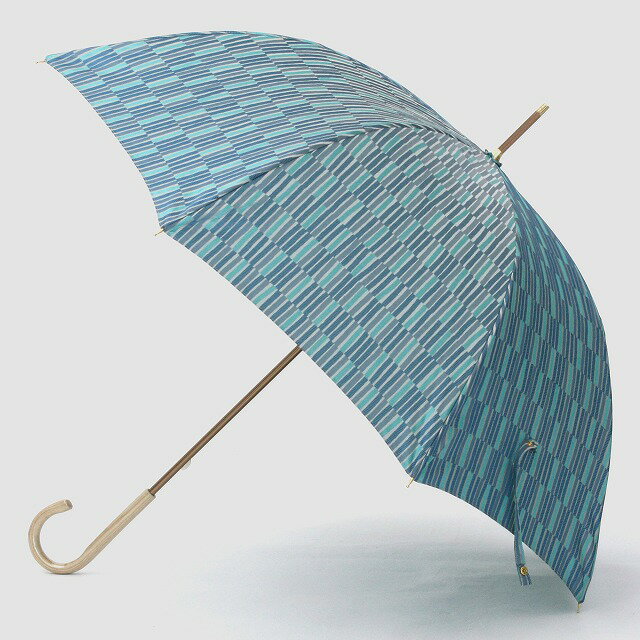 【ふるさと納税】婦人長傘　ノルディックジャガード 小枝　ブルー｜送料無料 槙田商店 傘 雨傘 おしゃれ レディース 贈答 プレゼント ギフト 母の日 誕生日 日本製 女性 長傘 ブランド 高品質 婦人用 北欧 - 画像2