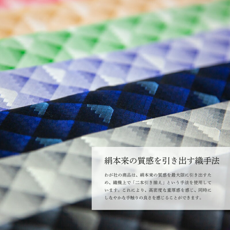 【ふるさと納税】甲州織物ネクタイ　Re:Tsuru『さくら』（ピンク）【リード】｜プレゼント ギフト スーツ シルク 日本製 メンズ 男性 おしゃれ 贈答 高級 上品 デート ビジネス 誕生日 入学式 成人式 20代 30代 40代 人気 オススメ 就職 就活 ネクタイ サムネイル2