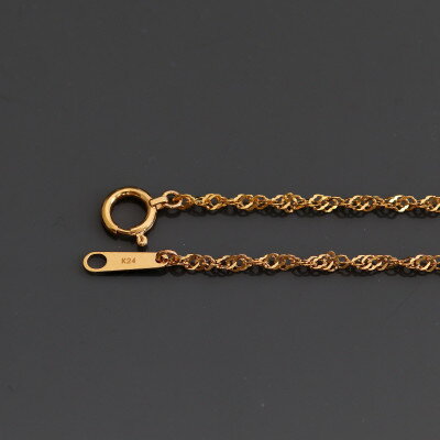 【ふるさと納税】K24純金ワイドスクリューブレスレット18cm_ ブレスレット ワイドスクリュー 純金 資産 K24 資産価値 金 アクセサリー おしゃれ 贈答 ギフト プレゼント ブレス 【配送不可地域：沖縄県】【1286048】 サムネイル3