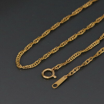 【ふるさと納税】K24純金ワイドスクリュー30チェーンネックレス42cm_ 24金 純金 金 ゴールド gold ネックレス ジュエリー アクセサリー クリスマス 誕生日 バースデー ギフト プレゼント 【配送不可地域：沖縄県】【1425395】 サムネイル2