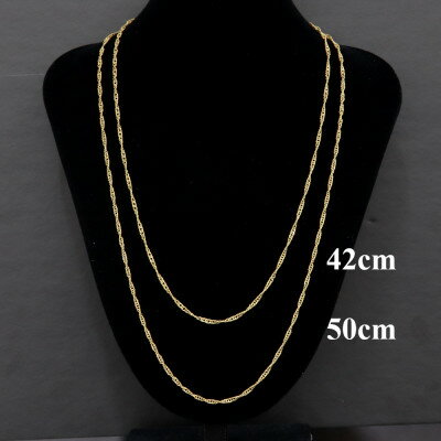 【ふるさと納税】K24純金ワイドスクリュー30チェーンネックレス42cm_ 24金 純金 金 ゴールド gold ネックレス ジュエリー アクセサリー クリスマス 誕生日 バースデー ギフト プレゼント 【配送不可地域：沖縄県】【1425395】 サムネイル3