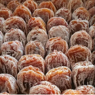 【ふるさと納税】【500年の伝統に培われた縁起物】幻の霜降り柿 最大糖度50度オーバー2026年1月中旬より発送【1466848】 サムネイル3