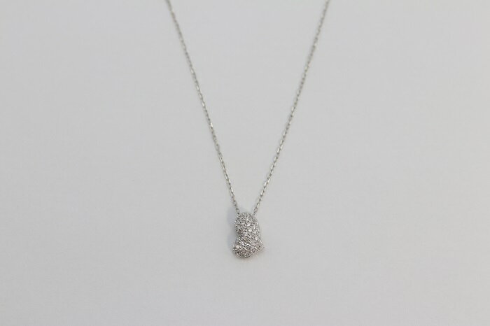 【ふるさと納税】 Pt900 メレーダイヤ 27個 0.15ct ハート型 ペンダントネック slauth7 [Islauth 山梨県 韮崎市 20743428] アクセサリー ネックレス ジュエリー ダイヤ シンプル おしゃれ ハート プレゼント ギフト 贈りもの 贈答 サムネイル3