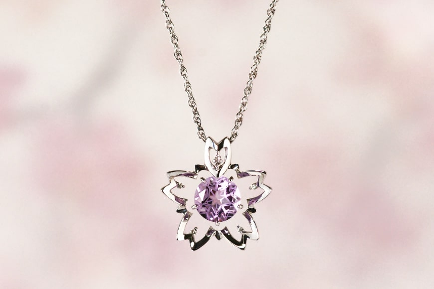 【ふるさと納税】 わに塚の桜モデルペンダント『チェリーカット』＜スーパークラフト＞【山梨県韮崎市】 サムネイル2