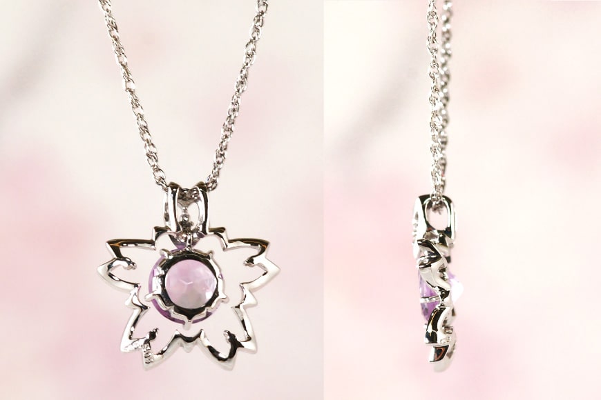 【ふるさと納税】 わに塚の桜モデルペンダント『チェリーカット』＜スーパークラフト＞【山梨県韮崎市】 サムネイル3