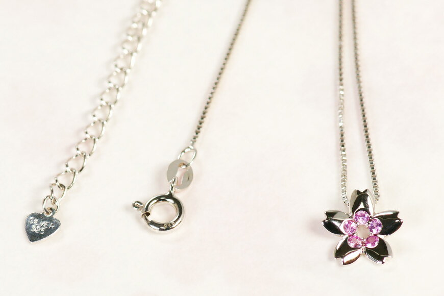 【ふるさと納税】 わに塚の桜モデルペンダント『チェリーサークル』満開カラー [スーパークラフト 山梨県 韮崎市 20743206] サムネイル2