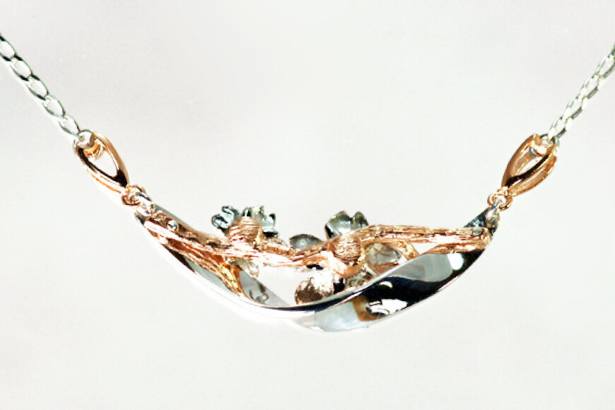 【ふるさと納税】 わに塚の桜モデルペンダント『チェリー＆ブリーズ』 [スーパークラフト 山梨県 韮崎市 20743205] サムネイル3