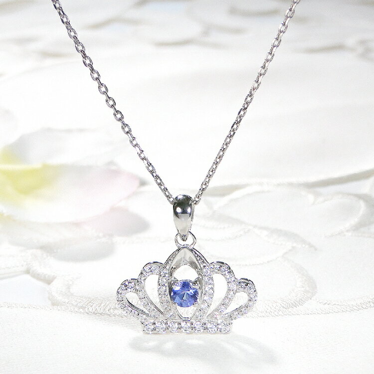 【ふるさと納税】 ネックレス プラチナ PT900 ダイヤモンド 約0.43ct タンザナイト 【f258-pt-ta】 [オーダーメイドジュエリーメイ 山梨県 韮崎市 20742930] ペンダント ジュエリー アクセサリー ダイヤ 宝石 サムネイル2