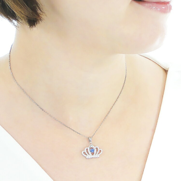 【ふるさと納税】 ネックレス プラチナ PT900 ダイヤモンド 約0.43ct タンザナイト 【f258-pt-ta】 [オーダーメイドジュエリーメイ 山梨県 韮崎市 20742930] ペンダント ジュエリー アクセサリー ダイヤ 宝石 サムネイル3