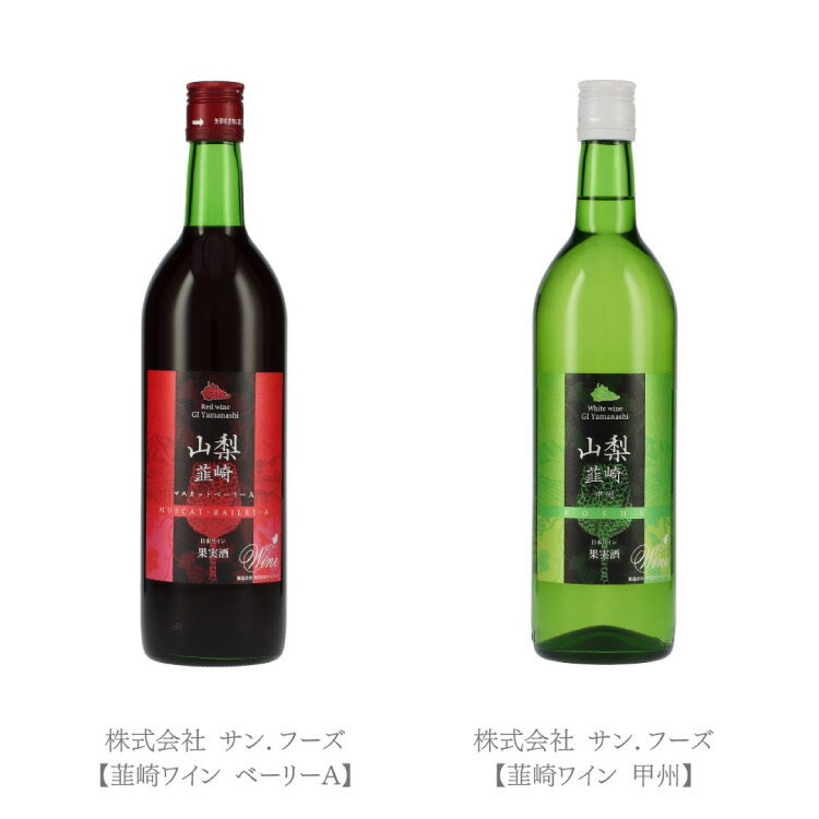 【ふるさと納税】 ワイン 山梨 飲み比べ 詰め合わせ お酒 酒 ぶどう 葡萄 ブドウ 赤 白 赤ワイン 白ワイン ワインセット 山梨県産 NS-0009 韮崎市産 ワイン満喫 　6本 セット果実酒 晩酌 母の日 父の日 記念日 ギフト 送料無料 [韮崎翠緑 山梨県 韮崎市 20743659] サムネイル2