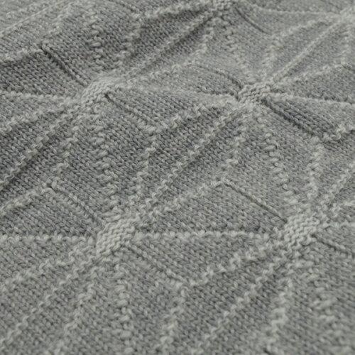 【ふるさと納税】 3.5-9-16 ウィンザーオパール麻の葉柄フードつきアフガン ふるさと納税 ウィンザーオパール　麻の葉柄　アフガン　フード　ウール100％　ファッション　小物　赤ちゃん　新生児　子供 おすすめ 山梨県 南アルプス市 送料無料 ALPDA016 サムネイル3