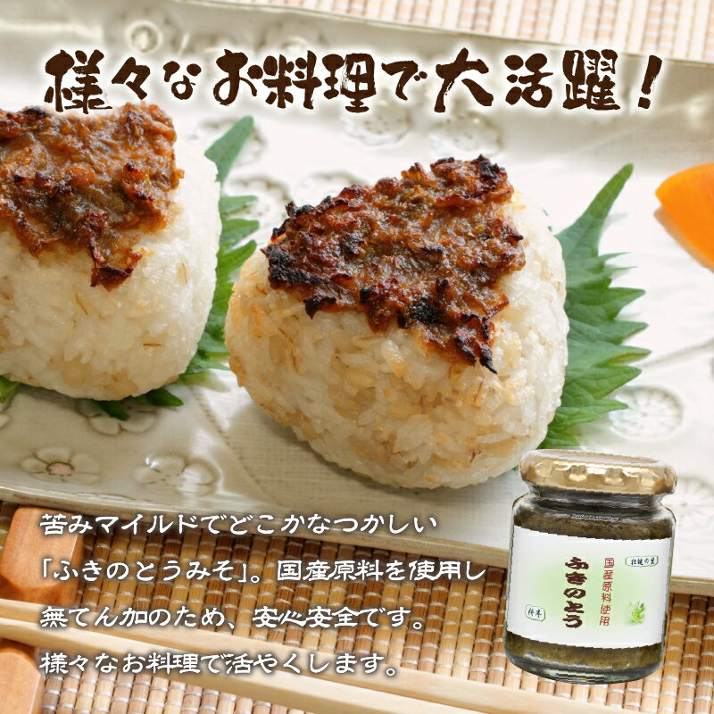 【ふるさと納税】 ふきのとうみそ ふきのとう 味噌 国産無添加 625g 125g×5袋 北杜市 送料無料 9000円 9000 10000円以下 - 画像2