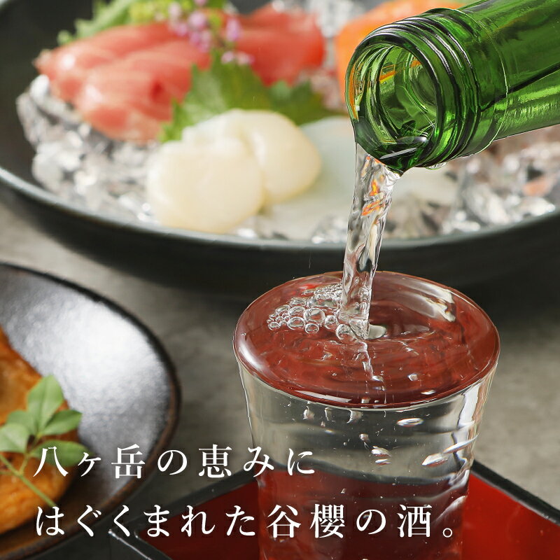 【ふるさと納税】 梅酒 甘さ控えめ 酒蔵がつくる梅酒 谷櫻 500ml×2本 セット お酒 梅 八ヶ岳南麓湧水 母の日 父の日 送料無料 サムネイル3
