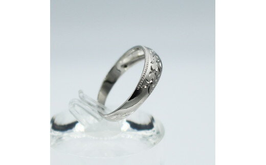 【ふるさと納税】 純プラチナ 唐草リング Pt999 (17184) サムネイル3