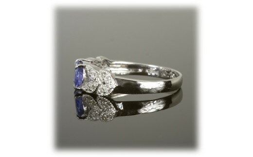 【ふるさと納税】 タンザナイト リング 0.7ct K10WG/K10YG (13387) サムネイル3